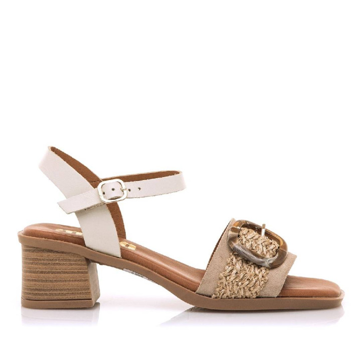 SANDALIAS DE MUJER MUSTANG GRETA BEIGE 55962 62715 - Querol online
