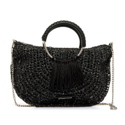 BOLSOS DE MUJER MARIAMARE TEMPO NEGRO TEMPO 62335 - Querol online