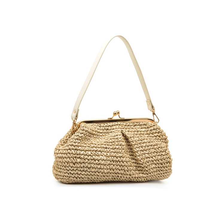 BOLSOS DE MUJER MARIAMARE SIROCO BEIGE SIROCO 62389 - Querol online