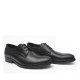 Sabates vestir Baerchi astor negres de tall clàssic amb cordons - Querol online