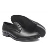 Zapatos vestir Baerchi astor negros de corte clásico con cordones