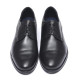 Zapatos vestir Baerchi astor negros de corte clásico con costura delantera - Querol online