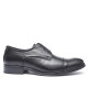 Zapatos vestir Baerchi astor negros de corte clásico con costura delantera - Querol online