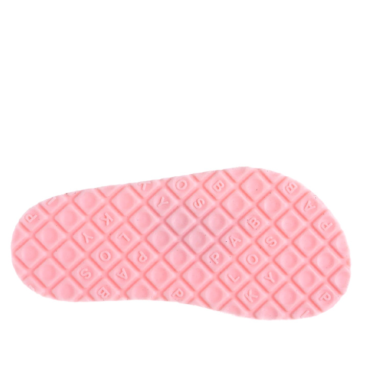 sandàlies Pablosky 446607 blanques amb detalls de colors tipus bio - Querol online