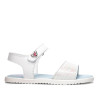 sandàlies Pablosky 452100 quilate blanques nacarades amb escates