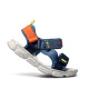 sandàlies Pablosky 986310 james blaus amb detalls taronjes - Querol online
