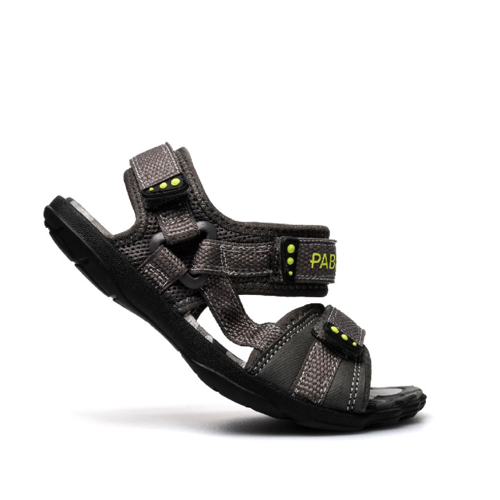 sandalias Pablosky 986050 camping grises con triple velcro - Querol online