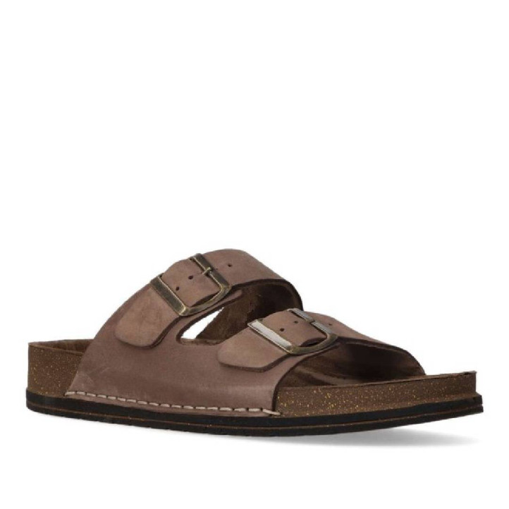 Sandalias Walk & Fly oslo marrones estilo bio - Querol online