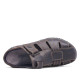 Sandàlies Imac marrons estil sandalia de riu amb tancament de velcro de tall clàssic - Querol online