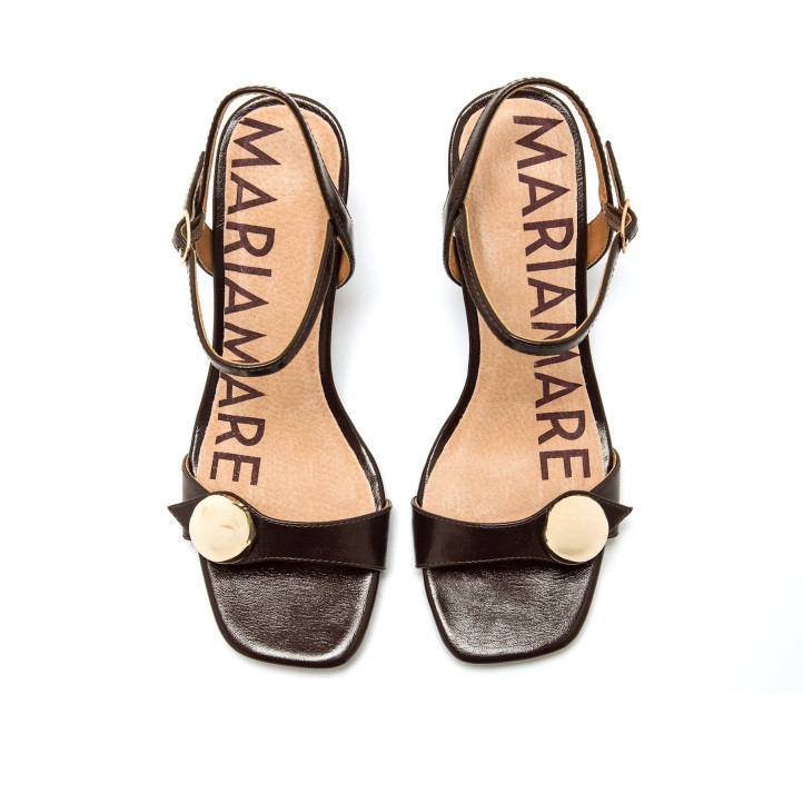 SANDALIAS DE MUJER MARIAMARE 68693 MARRON 68693 62614 - Querol online