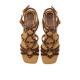 SANDALIAS DE MUJER MARIAMARE 68755 MARRON 68755 62645 - Querol online