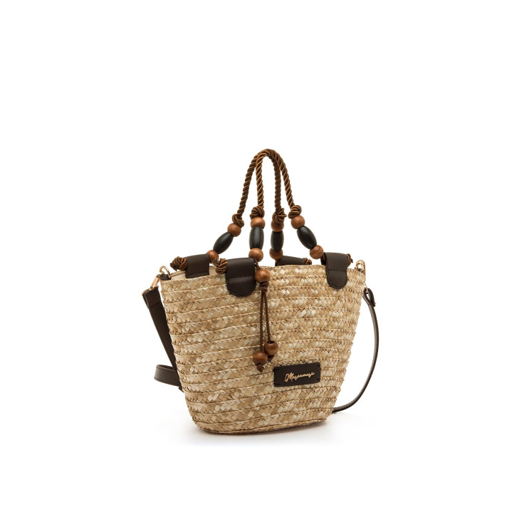 BOLSOS DE MUJER MARIAMARE SARO BEIGE SARO 62339 - Querol online