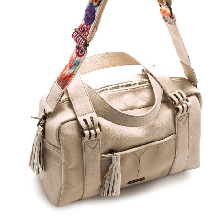 COMPLEMENTOS DE MUJER MUSTANG AMAN BEIGE AMAN 62393 - Querol online