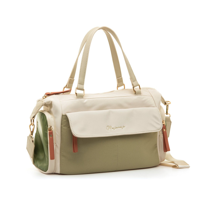 BOLSOS DE MUJER MARIAMARE MIRAS BEIGE MIRAS 62291 - Querol online