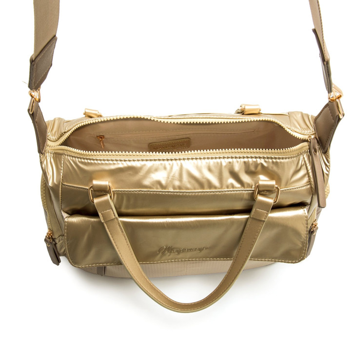 BOLSOS DE MUJER MARIAMARE MIRAS ORO MIRAS 62292 - Querol online