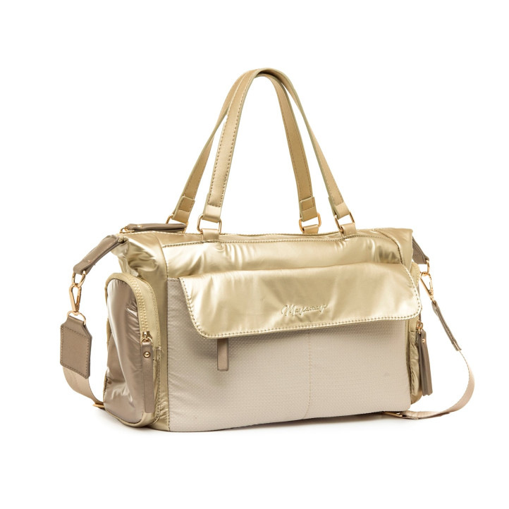BOLSOS DE MUJER MARIAMARE MIRAS ORO MIRAS 62292 - Querol online