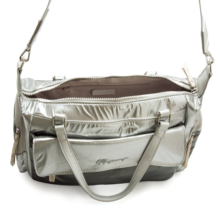 BOLSOS DE MUJER MARIAMARE MIRAS PLATA MIRAS 62293 - Querol online