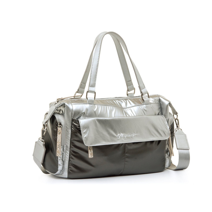 BOLSOS DE MUJER MARIAMARE MIRAS PLATA MIRAS 62293 - Querol online