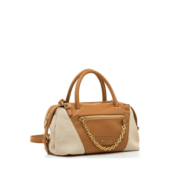 BOLSOS DE MUJER MARIAMARE FLAMA MARRON FLAMA 62308 - Querol online