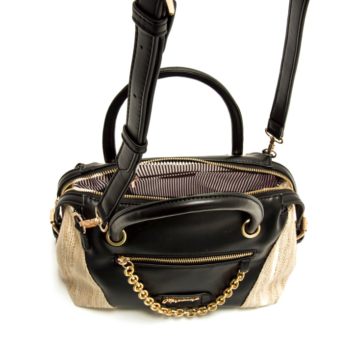 BOLSOS DE MUJER MARIAMARE FLAMA NEGRO FLAMA 62307 - Querol online