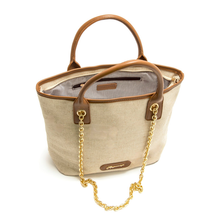 BOLSOS DE MUJER MARIAMARE FARO BEIGE FARO 62310 - Querol online