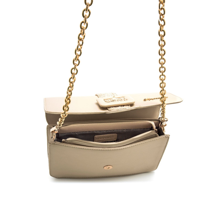 BOLSOS DE MANO DE MUJER MARIAMARE CENA BEIGE CENA 62303 - Querol online