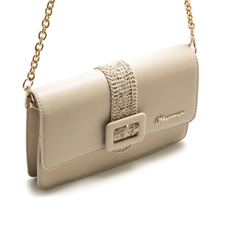 BOLSOS DE MANO DE MUJER MARIAMARE CENA BEIGE CENA 62303 - Querol online