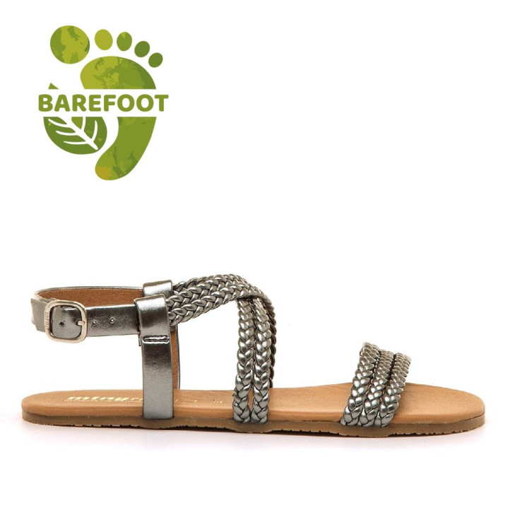 SANDALIAS DE MUJER MUSTANG FREE-CLEO GRIS 56516 62730 - Querol online