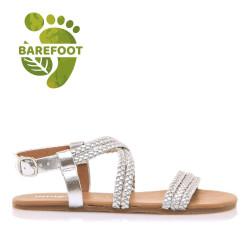 SANDALIAS DE MUJER MUSTANG FREE-CLEO PLATA 56516 62729 - Querol online
