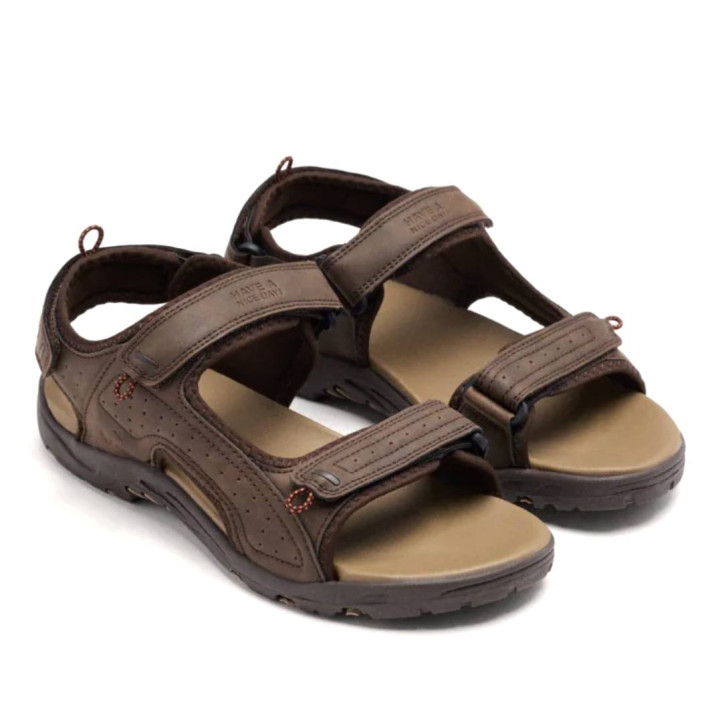 Sandalias Gioseppo marrones estilo californianas eirco - Querol online