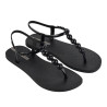 Chanclas Ipanema negras class easy on fem