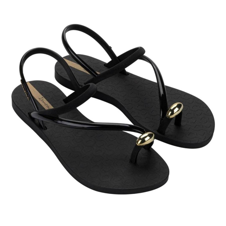 Xancles Ipanema negres glam ring sandal - Querol online