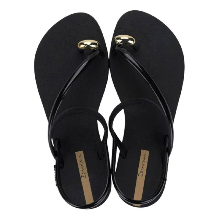 Xancles Ipanema negres glam ring sandal - Querol online