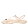Chanclas Ipanema beige glam ring sandal