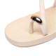 Chanclas Ipanema beige glam ring sandal - Querol online