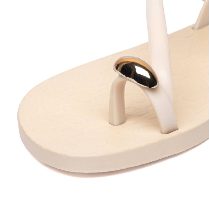 Chanclas Ipanema beige glam ring sandal - Querol online