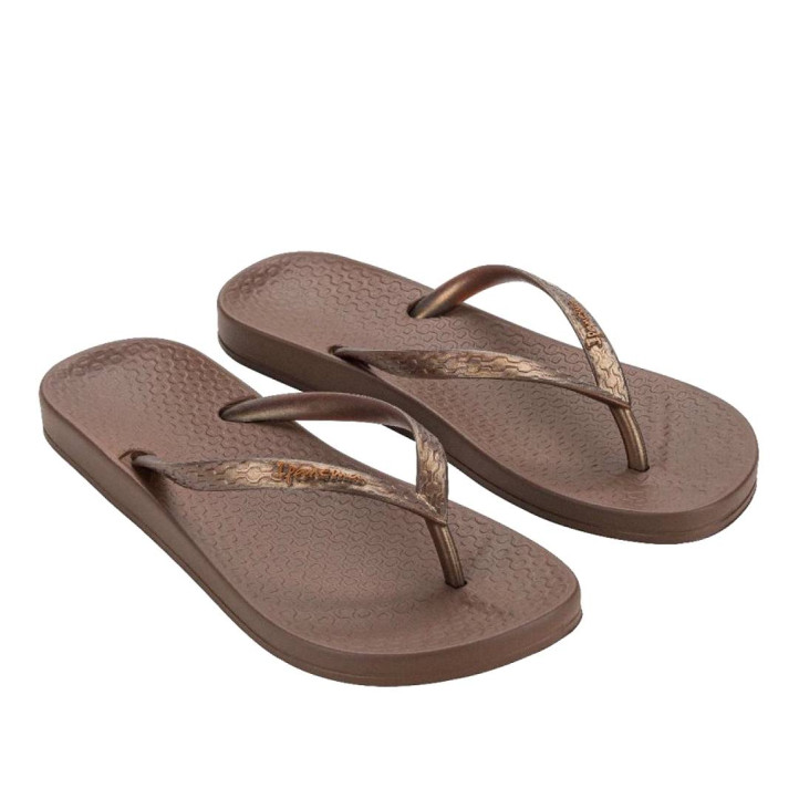 Chanclas Ipanema marrón anatomica tan fem - Querol online