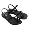 Chanclas Ipanema negras fashion sand viii fem