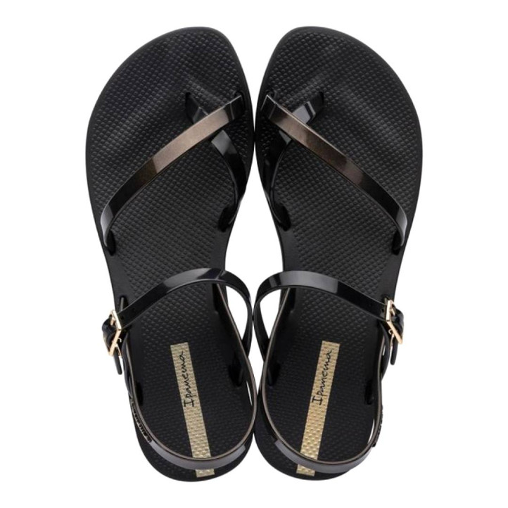 Chanclas Ipanema negras fashion sand viii fem - Querol online