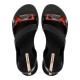 Chanclas Ipanema negras con carey vibrant sandal fem - Querol online