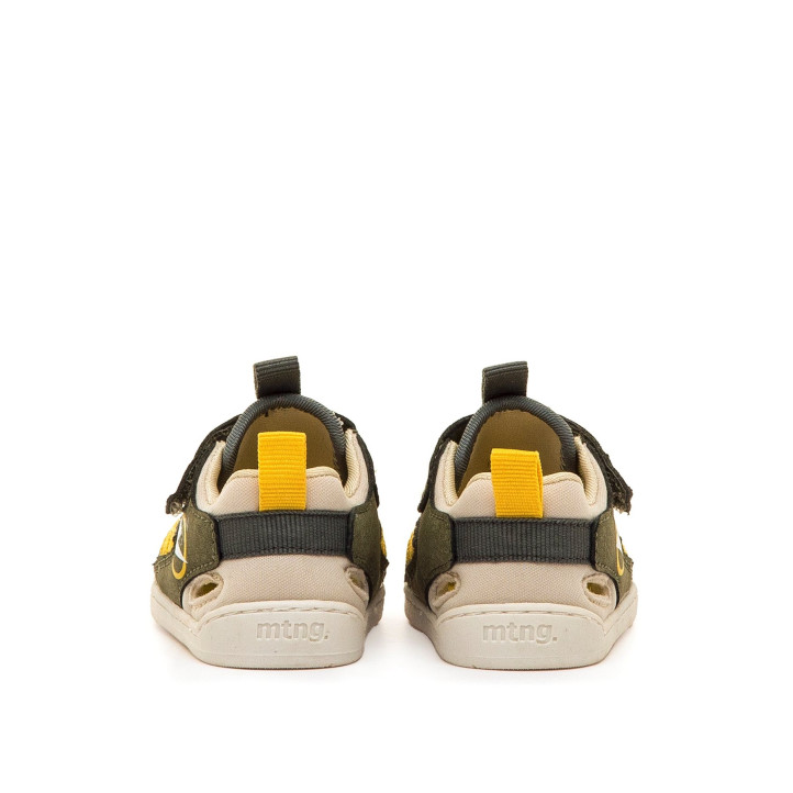 sandàlies Mustang free baby verd kaki estil outdoor barefoot - Querol online