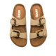Sandalias planas Mustang lazy beige estilo bio - Querol online