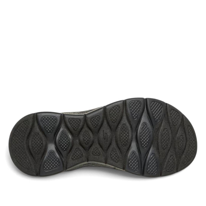 Sandàlies planes Skechers slip-ins: GO WALK flex sandal-illuminate negres - Querol online