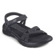 Sandalias planas Skechers go walk flex negras - Querol online