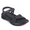Sandalias planas Skechers go walk flex negras
