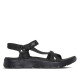 Sandalias planas Skechers go walk flex negras - Querol online