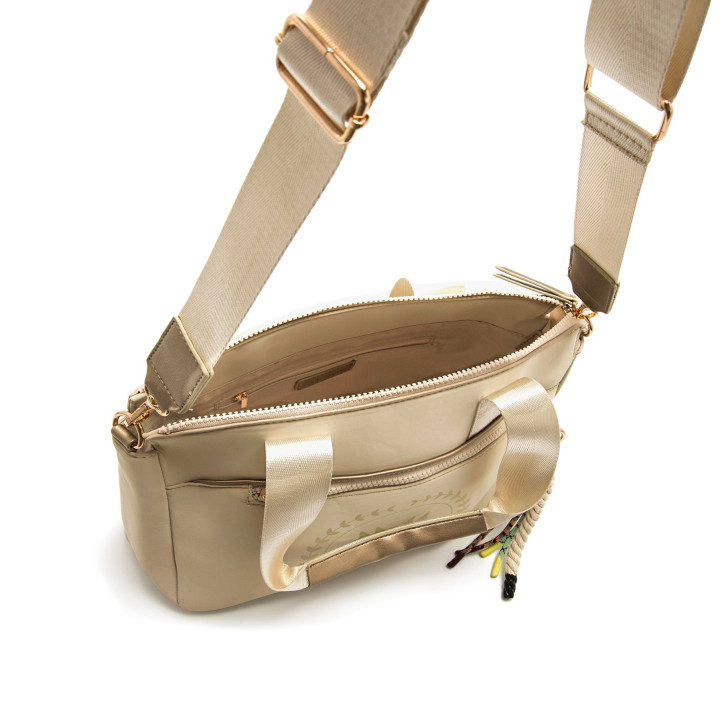 BOLSOS DE MUJER MARIAMARE LINCE BEIGE LINCE 62362 - Querol online
