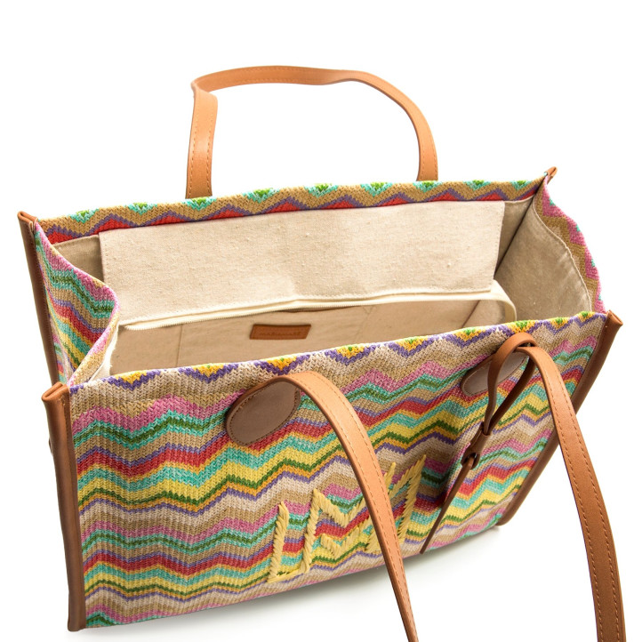 BOLSOS DE MUJER MARIAMARE LIRIO MARRON LIRIO 62298 - Querol online