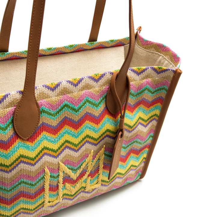 BOLSOS DE MUJER MARIAMARE LIRIO MARRON LIRIO 62298 - Querol online