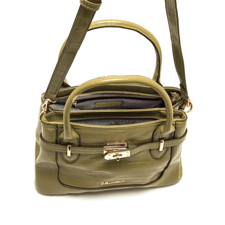 BOLSOS DE MUJER MARIAMARE LEAH VERDE LEAH 62330 - Querol online